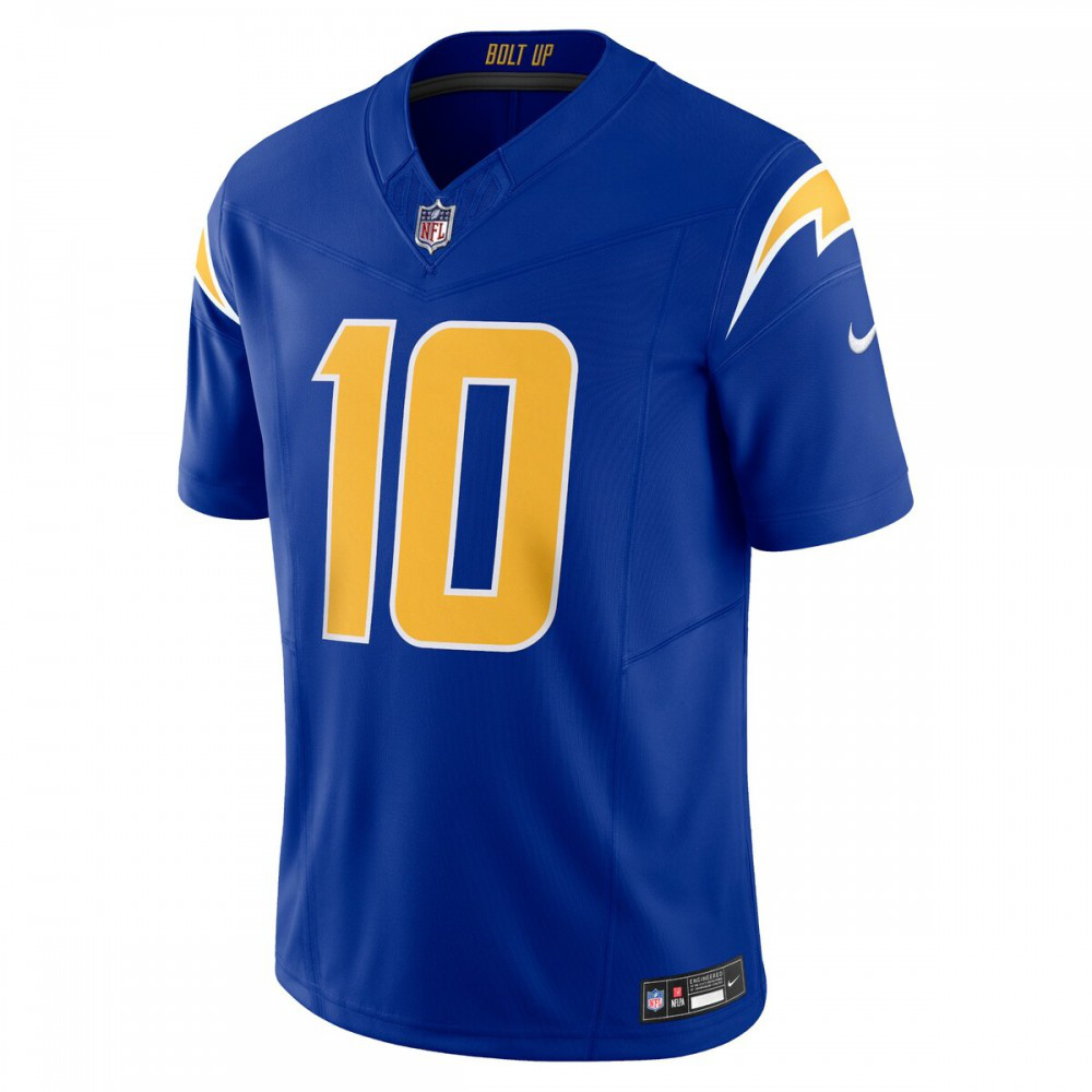 Justin Herbert Los Angeles Chargers Nike Vapor F.U.S.E. Limited Alternate 2 Jersey - Royal-Profan Arena